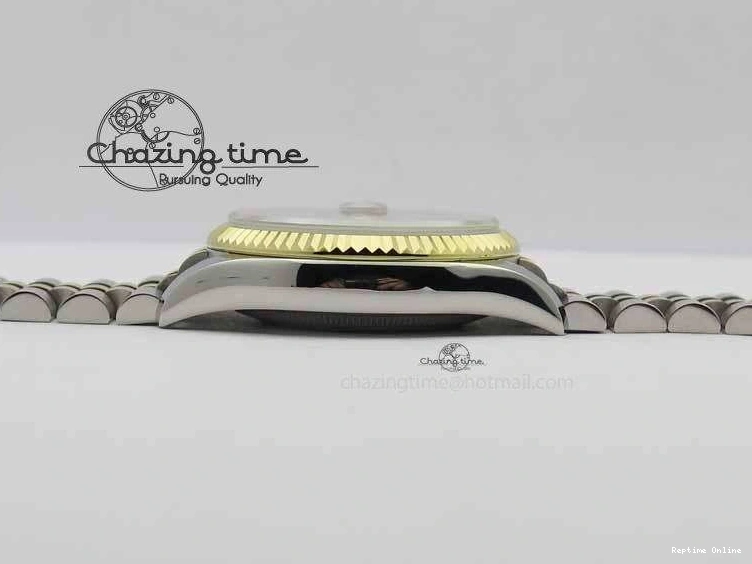 0521 DateJust 116234 SS YG BP Best Edition Gray Dial Diam Markers On SS YG Bracelet SA ZipUp 3745